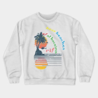 best beaches Al Hoceima Rif Crewneck Sweatshirt